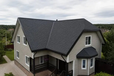 Замена покрытия на мягкую кровлю Shinglas Modern, Дмитров