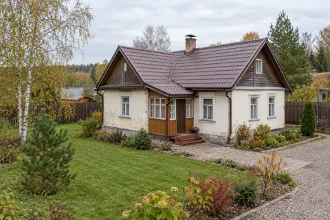Ремонт кровли дома с восстановлением прогнивших стропил 60 м² в Дмитрове — локальная замена элементов и усиление